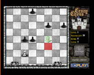 Crazy Chess Sakk HTML5 jtk